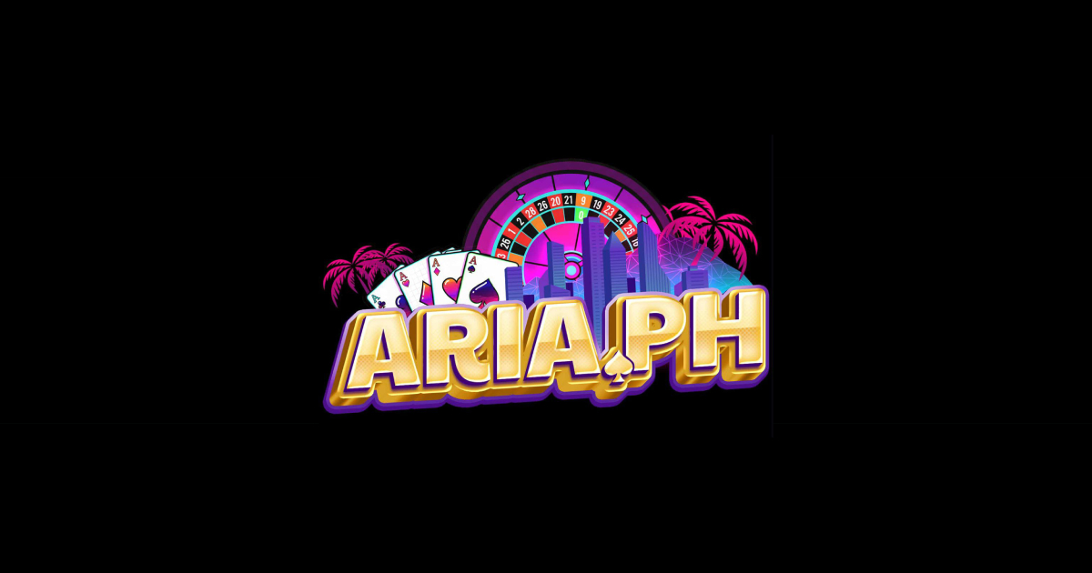 Main banner showing Aria PH 888 platform overview with mobile access and GCash integration